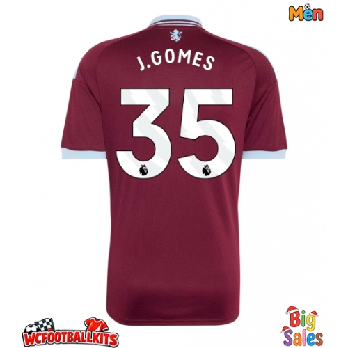 Aston Villa Joao Gomes #35 Replica Home Stadium Shirt 2026-27 Short Sleeve